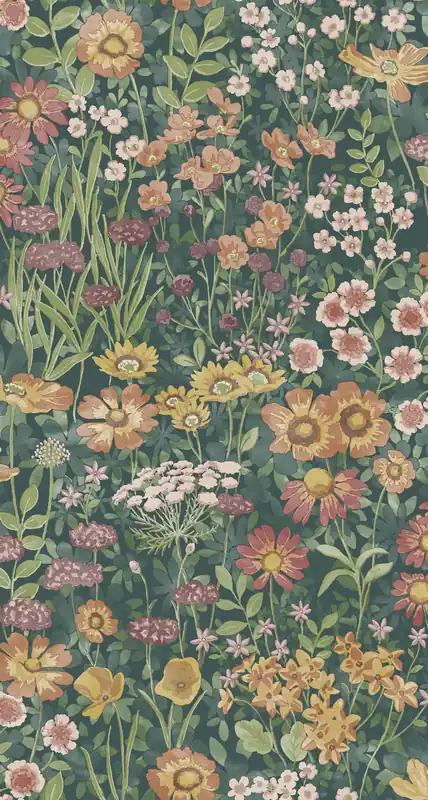 Neuheit Grüne florale Vliestapete, 120631, Retreat, Graham&Brown Premium