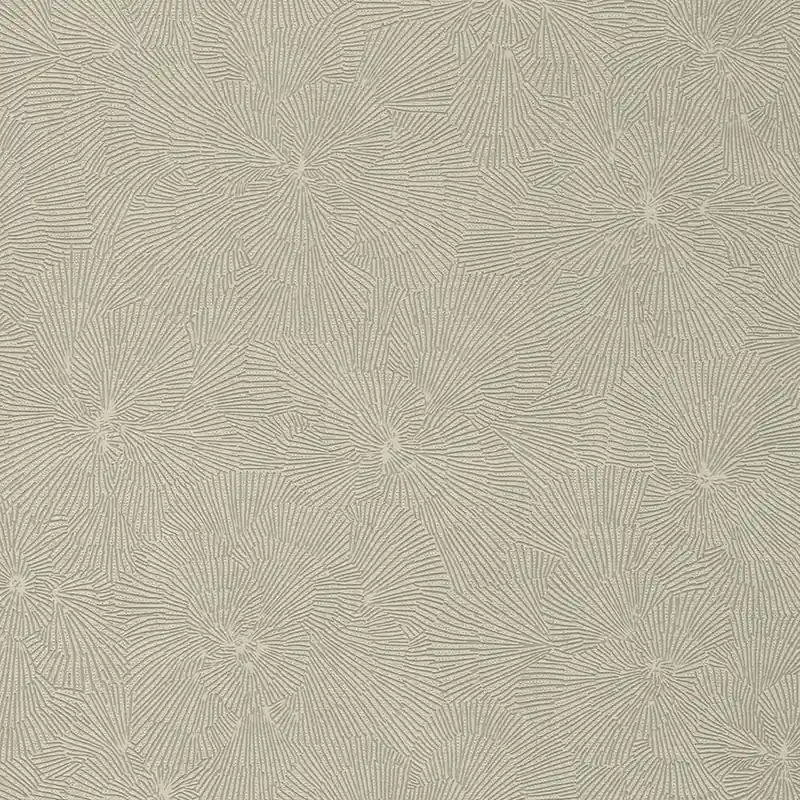 Solange Der Vorrat Reicht Graue Tapete mit Blumen 32005, Textilia, Limonta