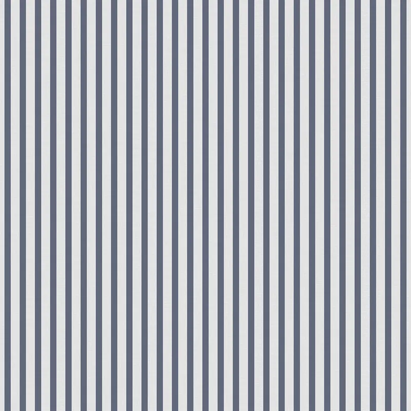 Echt Vliestapete, blau-weiß, Streifen, 9817-1, Essential Stripes, ICH Wallcoverings