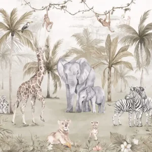 Mega-Angebot Fototapete für Kinder, Dschungel, 982-2, Mika, ICH Wallcoverings