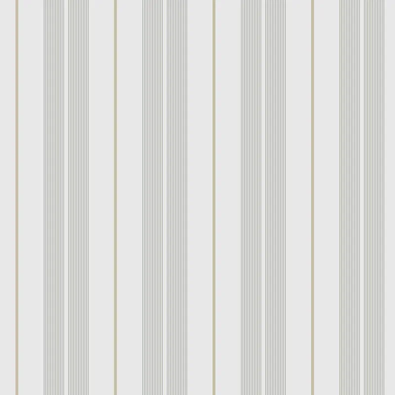 Nur Für Kurze Zeit Vliestapete, grau, Streifen, 9815-3, Essential Stripes, ICH Wallcoverings