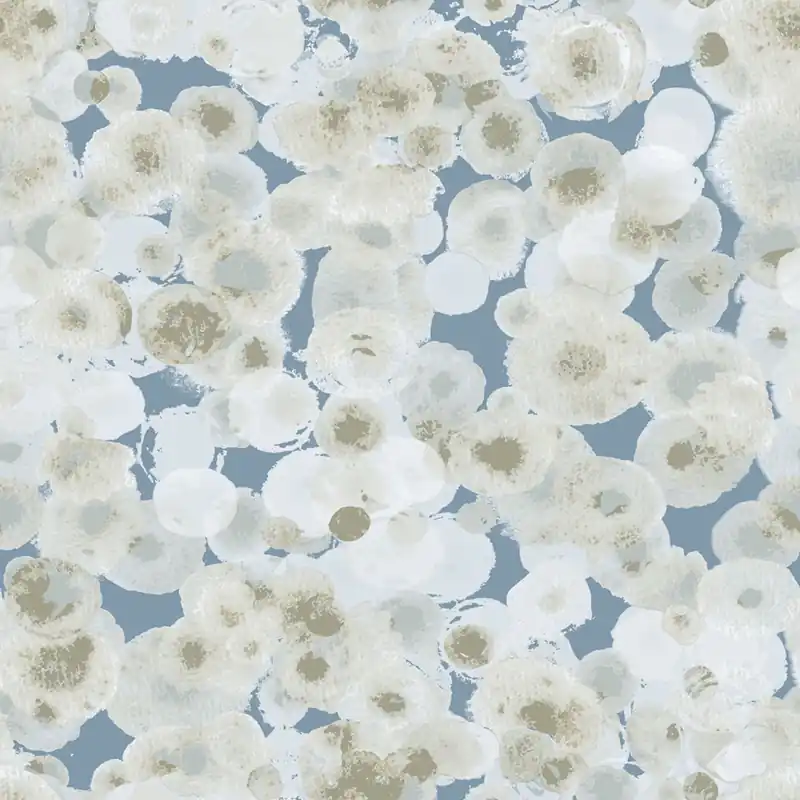 Blaue Kindertapete, Blasen, M1054-3, Mika, ICH Wallcoverings Bestseller