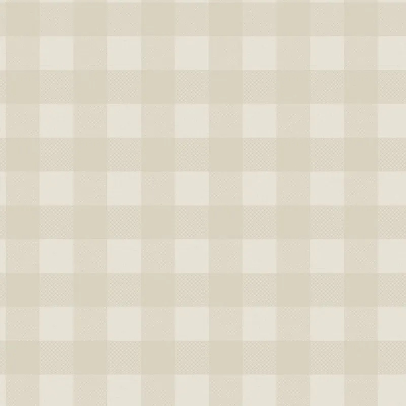 Preiswert Vliestapete, beige, Würfel, kariert, 9813-2, Essential Stripes, ICH Wallcoverings