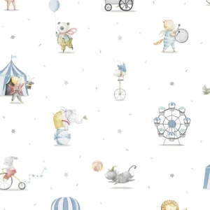 Direktkauf Kindertapete mit Tieren, 971-2, Mika, ICH Wallcoverings