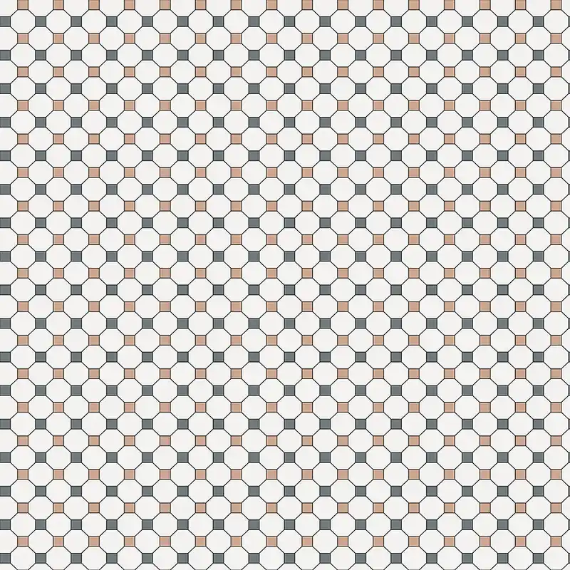 Must-Have Vliestapete, Mosaik, Mosaikfliesen 6504-3, Batabasta, ICH Wallcoverings