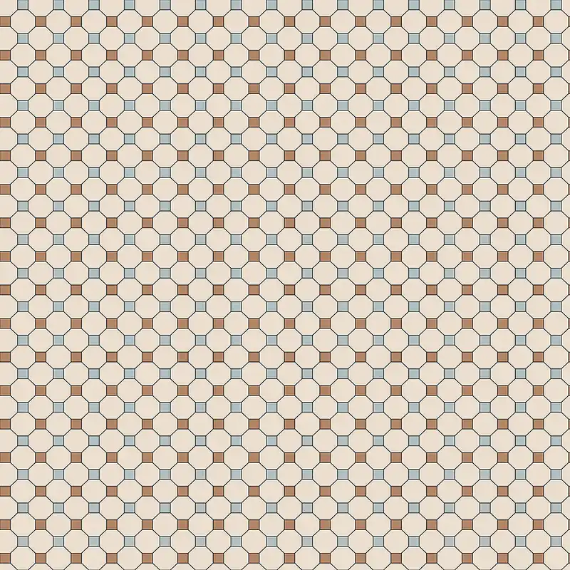 Expressversand Vliestapete, buntes Mosaik 6504-1, Batabasta, ICH Wallcoverings
