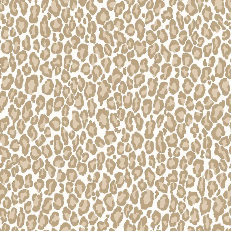 Beige Tapete - Leopardenfell-Imitat, Vliestapete 139151, Paradise, Esta Home Kracherpreis