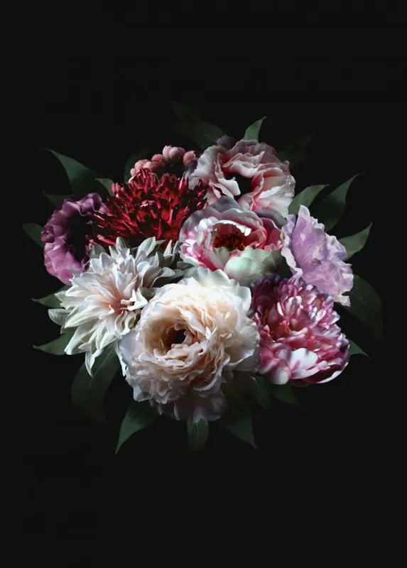 Must-Have Fototapete Blumenstrauß, Tapete Wandbilder 158944, 200x279cm, Paradise, Esta