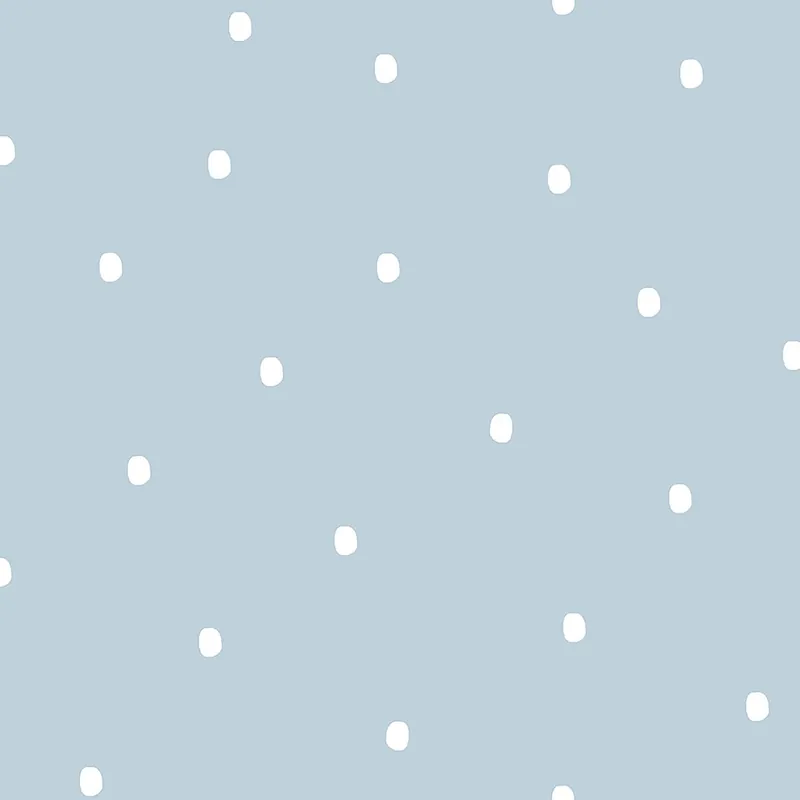 Top-Angebot Blaue Papiertapete mit weißen Punkten 3360-1, Oh lala, ICH Wallcoverings