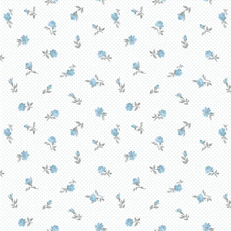 Romantisches Papier, Blumentapete 455-1, Pippo, ICH Wallcoverings Echt