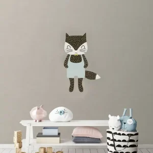 Vorgeklebte Vliestapete, Dekoration Katze, PLC004, Platinum Shapes, Decoprint Schneller Versand