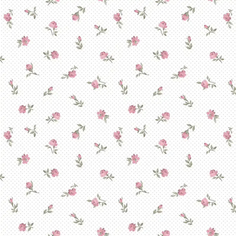 Neue Ware Romantisches Papier, Blumentapete 455-2, Pippo, ICH Wallcoverings