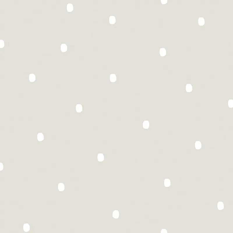 Geprüft Papiertapete grau mit Punkten / Flecken 460-3, Pippo, ICH Wallcoverings